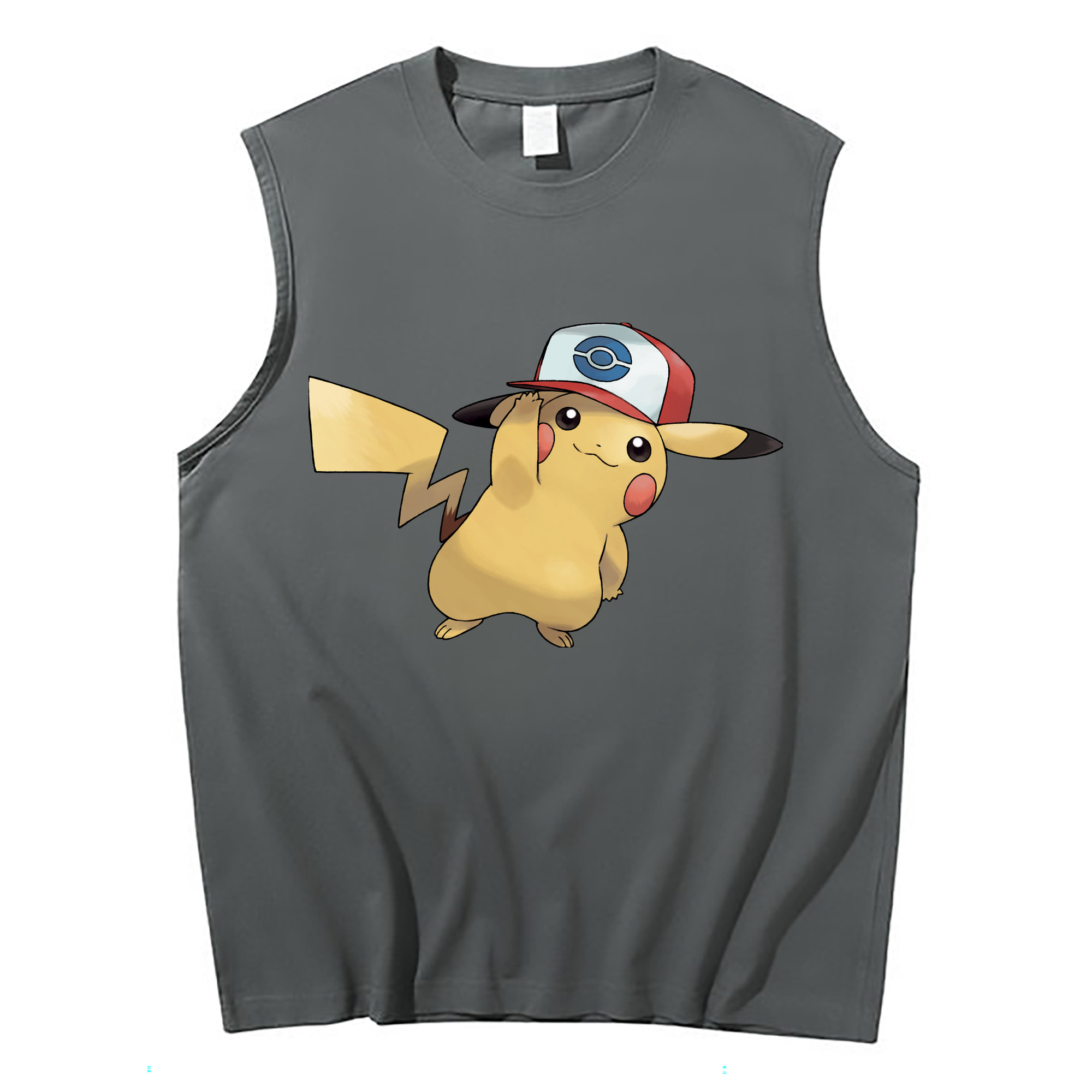 （画像用） ポケットモンスター Pokémon コットン100％タンクトップ（フロントプリント）